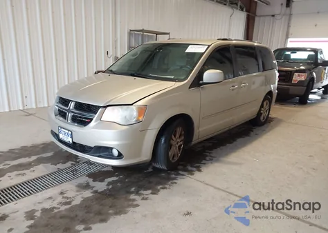 2012 Dodge Grand Caravan Crew z USA, uszkodzony, nr VIN 2C4RDGDG8CR399438